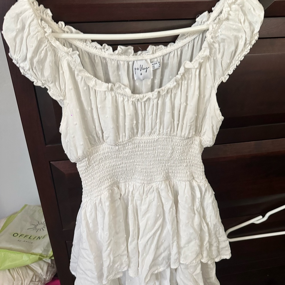 Princess Polly white romper